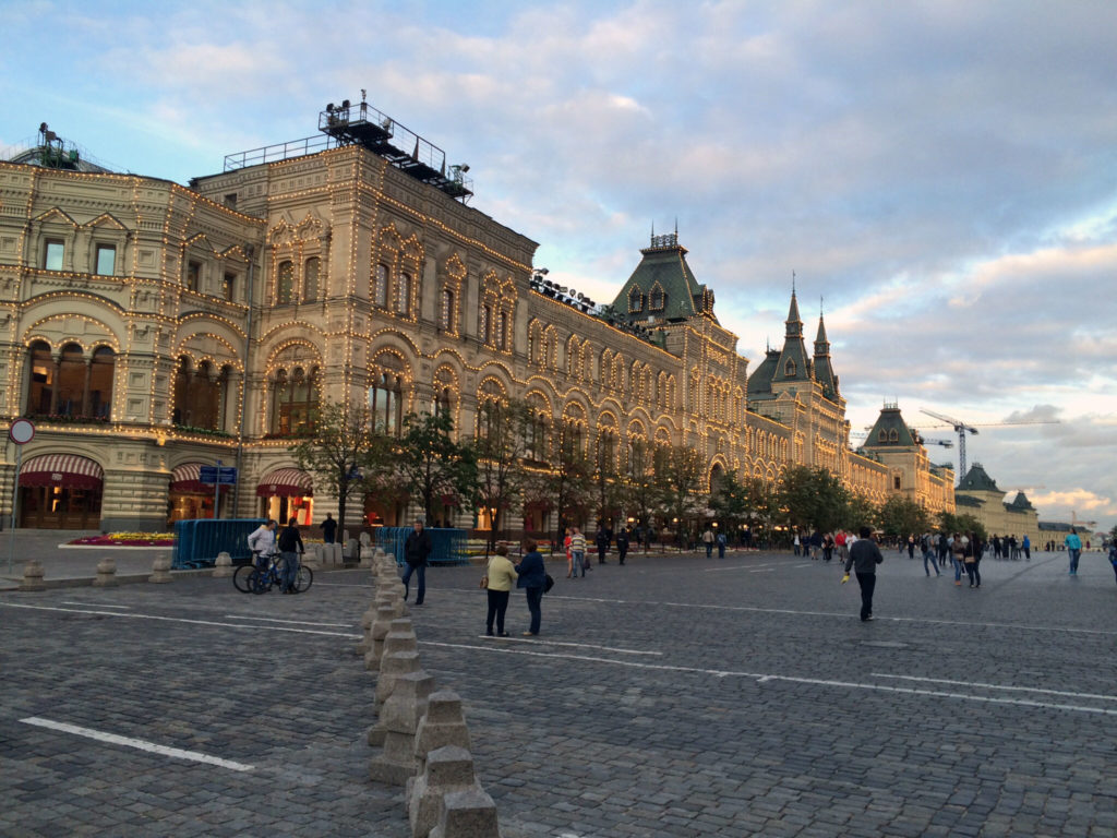 a large department store in the style of a train station