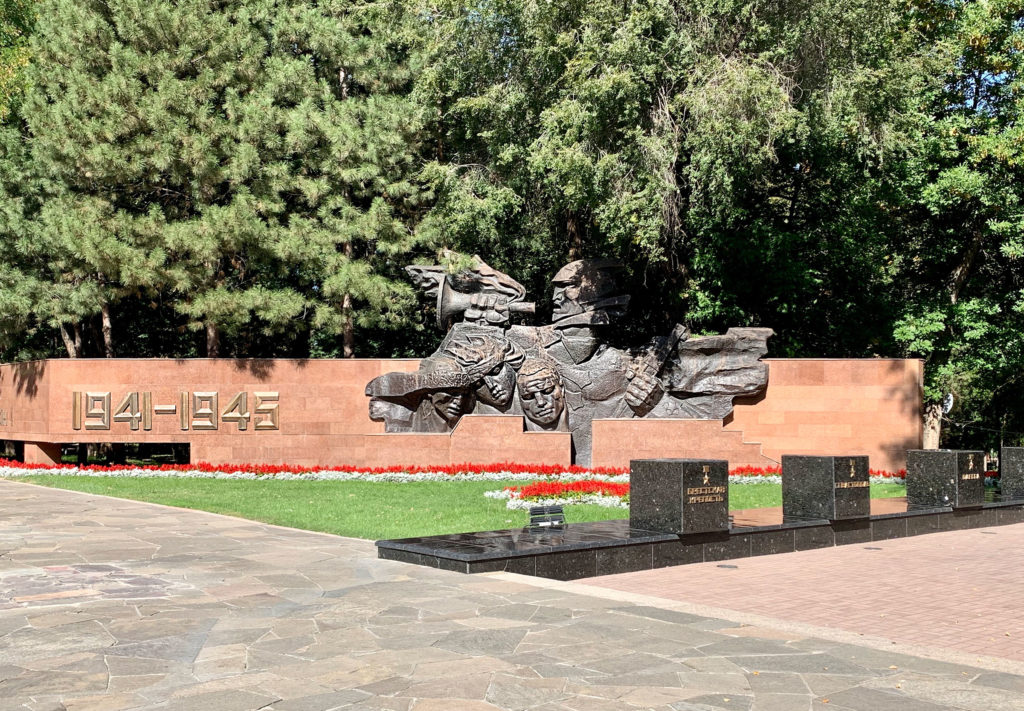 a statue of a soldier on a horse